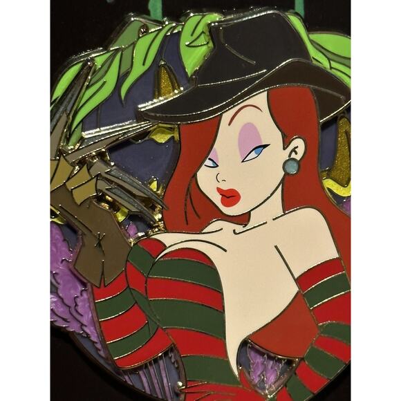 Jessica Rabbit Freddy Krueger SOADA Fantasy Pin Monster Pop Limited Edition - Picture 2 of 3